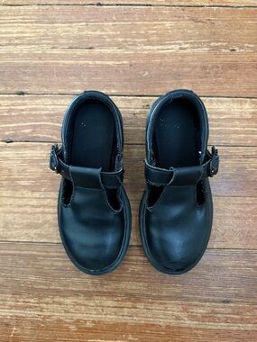 Dr. Martens Kids Black Mary Jane Shoes Size 12